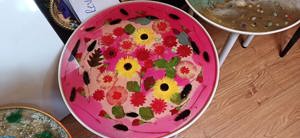 masute  de cafea rasina hand made  - imagine 2