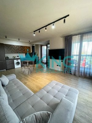 2 Camere de lux cu balcon + parcare de inchiriat in Aviatori Residence