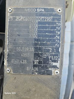 Iveco 50c13 cu Trapa Hidraulica  - imagine 10