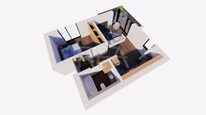 2 camere decomandat - Balcon 10,6 mp - Tepeș Vodă 152 - imagine 2