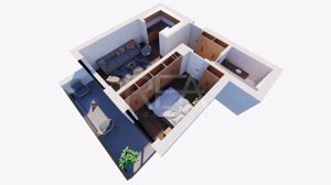 2 camere Ultracentral la 8 min metrou Piata Iacului - imagine 9