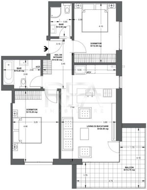 Apartament 3 camere | Vedere panoramică | Tepeș Vodă 152 - imagine 12 Apartament 3 camere | Vedere panoramică | Tepeș Vodă 152 - imagine 12