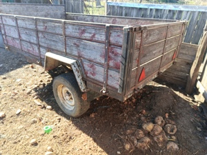 Remorca monoax tractor 