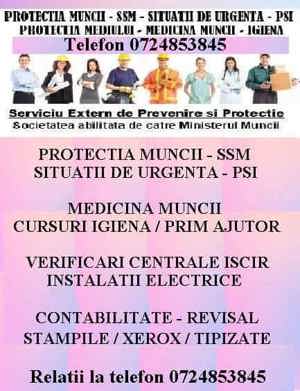 Protectia muncii, psi, mediciana muncii, igiena 