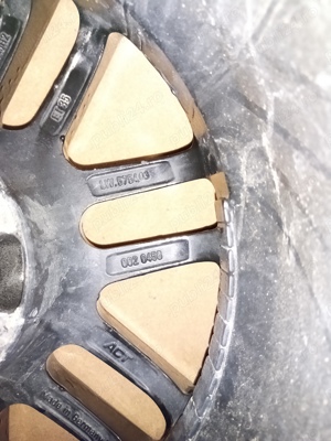 Vând jante ACT  r15 / 7,5 J - imagine 3