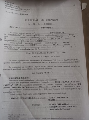 Teren intravilan Bradu Arges  - imagine 3