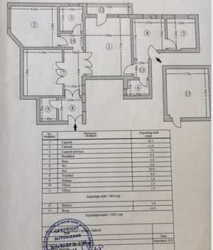 VAND APARTAMENT TREI CAMERE MAGNIFICE, SUPERB! APROAPE DE ORICE - imagine 17