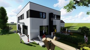 Duplex semifinisat avansat, teren 251 mp, calitate superioara - imagine 10