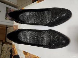 Pantofi piele de gală 41 femei - imagine 2