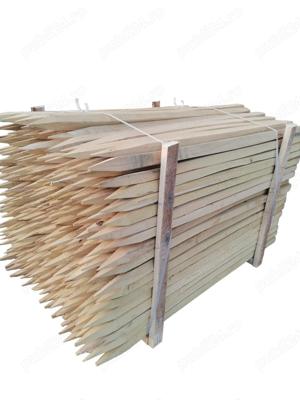 Stalpi patrati din lemn de salcam - imagine 2