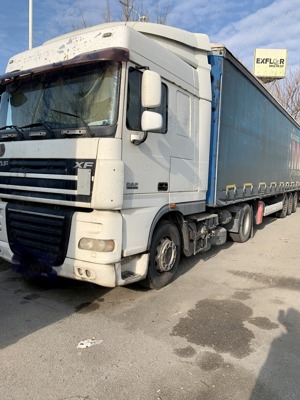 Ansamblu Daf xf 460 an 2009 si krone 2006 ,tel: 