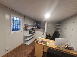 Container tip birou 3 x 7m cu grup sanitar