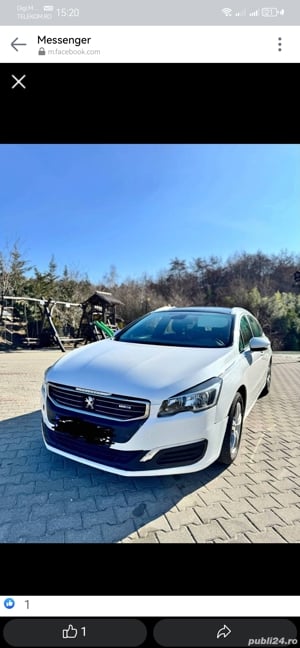 Peugeot 508 * 2016 Euro 6 * cutie automată * posibil schimb