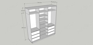 Proiectare mobilier din PAL si MDF - imagine 3