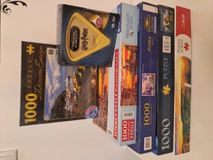 Lot puzzle 1000 2000 piese + Trivial Pursuit Harry Potter