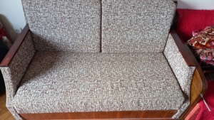 Vand o canapea extensibila de 2 locuri, din material textil, în stare foarte buna, ca noua,în Mures