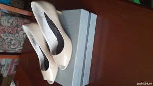 pantofi dama din piele lacuita