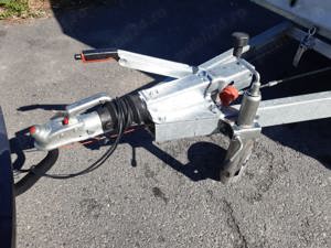 Remorca   platforma basculabila cu sistem de franare AL-KO 300cm x 150cm cu inaltime reglabila 750kg - imagine 9