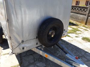 Remorca   platforma basculabila cu sistem de franare AL-KO 300cm x 150cm cu inaltime reglabila 750kg - imagine 10