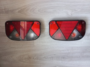 Set iluminat remorca / lampi / stop remorca stanga dreapta inclusiv becuri - imagine 10