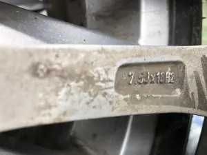 Vand cauciuc  cu jeanta pe 18" - imagine 3