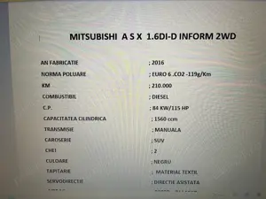 vand mitsubishi asx - imagine 5