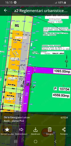 Teren intravilan puz aprobat  - imagine 2