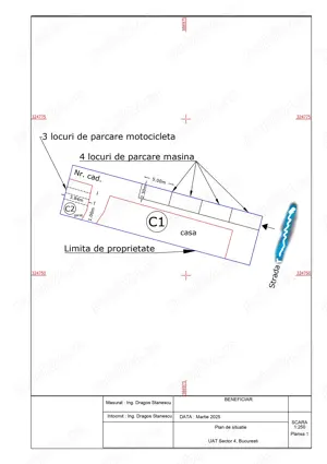 Plan loc de parcare Sector 4 - imagine 2
