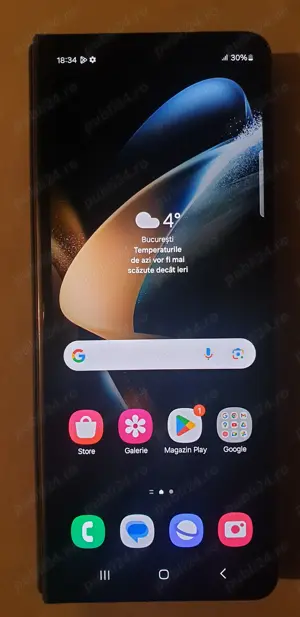 Samsung Galaxy Z FOLD 4, 512GB impecabil + husă dark cadou - imagine 2