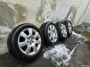 Jante Borbet Originale VW R16 5x100 ET42 + anvelope 205/55 R16