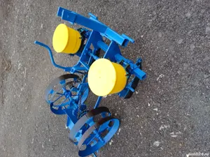 semănătoare de porumb pe 2 randuri mecanica cu si fara fertilizare  - imagine 4
