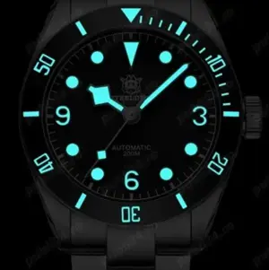 Steeldive 1958 Diver 200 m Automat Seiko NH35 Black Bay - imagine 2