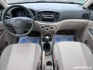 Hyundai Accent 1.4i AC 171678 km euro4,2007 - imagine 6