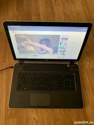 Laptop HP Slim Display mare 17,3 inch Led,5gb ram ddr3,500gb memorie perfect functional cu incarcato - imagine 4