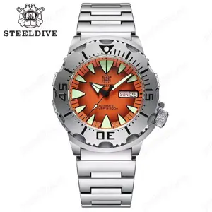 Steeldive SD1984 42mm Monster Diver 200 m skx Seiko NH36