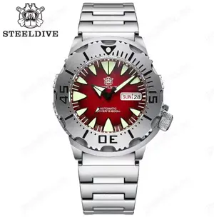 Steeldive SD1984 42mm Monster Diver 200 m skx Seiko NH36