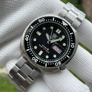 Steeldive SD1972 V2 Diver 20Bar 45mm Calendar Dublu Seiko NH - imagine 4