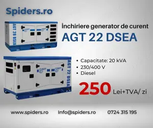 Inchiriez generator