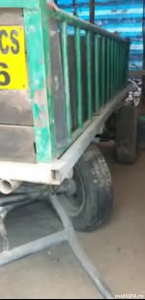 Vând căruță tip remorcă cu punte ATV și priză pentru stopuri! - imagine 4