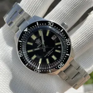 STEELDIVE 62mas Sapphire seiko Japan NH35 200M Diver 42mm - imagine 2