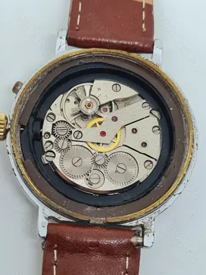 ceas SLAVA cal. 2414, 21 rubine, anii 70, stare bună, funcțional - imagine 5