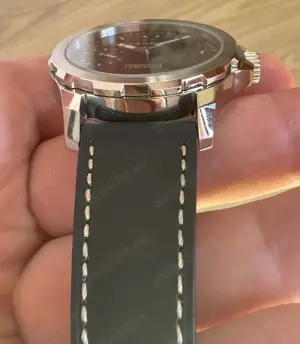 Parnis Pilot 44 mm Safir Manual Unitas 6497 Small Second - imagine 5