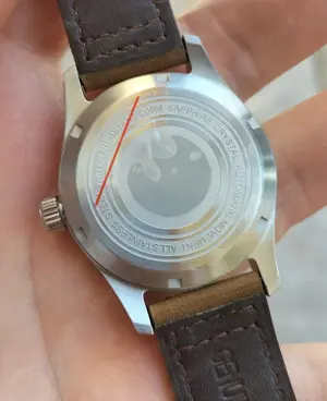 Ceas Diver 200m Pilot Flieger Automatic Seiko NH35 Safir 39 mm - imagine 4