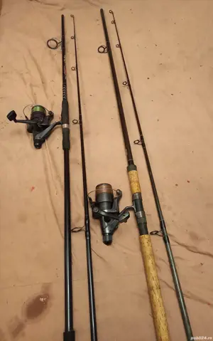 Lanseta carbon 3m Diamant actune peste 500g, mulinete DAM Quick 5000