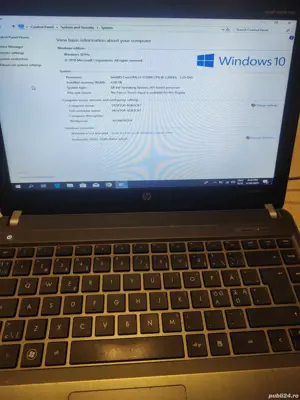 Hp ProBook i3 ram 4gb DDR3 hard disk 320gb ieftin  - imagine 3