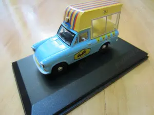 Masinute colectie Matchbox 1987 Yesteryear Steam+Oxford Diecast Express Dairies+Oxford Ice Cream - imagine 2