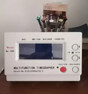 Cronograf verificare reglare ceasuri Timegrapher Weishi no. 1000