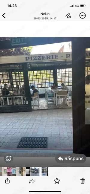 Vând terasă restaurant