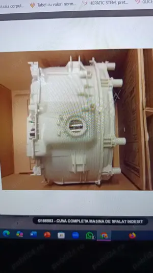 Cuva masina de spalat Indesit Hotpoint Ariston Whirlpool FWSD71283WS - imagine 5