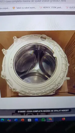 Cuva masina de spalat Indesit Hotpoint Ariston Whirlpool FWSD71283WS